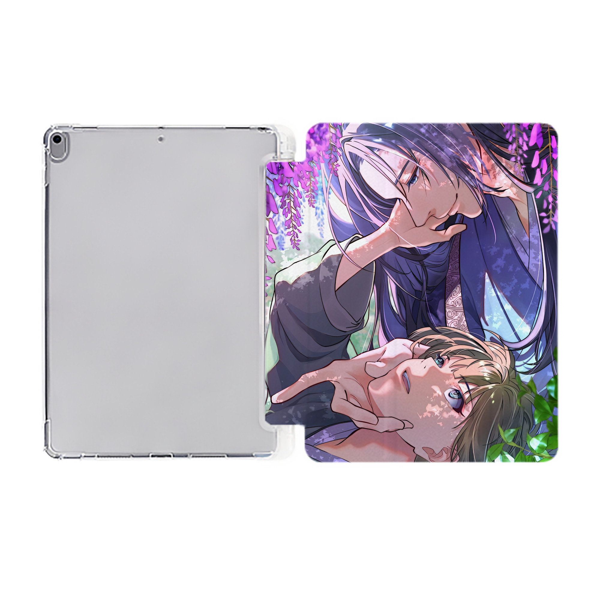 （画像用） 薬屋のひとりごと The Apothecary Diaries IPad ケース ペン収納付き 三つ折りスタンド PUレザー×シリコン 対応機種9.5/10.5/10.9インチ